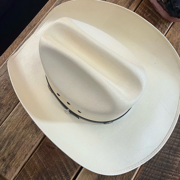 Western Express Cream Cowboy Hat - Picture 3 of 5